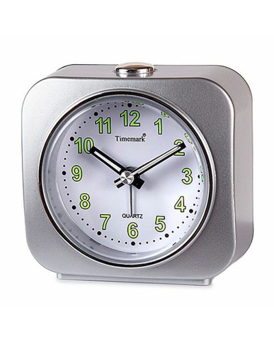 Radioklok Timemark Zilverkleurig 9 x 9 x 4 cm Plastic