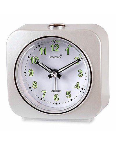 Alarm Clock Timemark White 9 x 9 x 4 cm