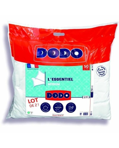 Set de 2 Almohadas DODO L'Essentiel Médium Blanco 50 x 70 cm