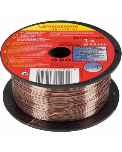 Hilo de acero para soldar Rothenberger SOLDER 0,8 mm