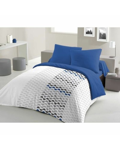 Bettbezug-Set HOME LINGE PASSION Blau 240 x 260 cm