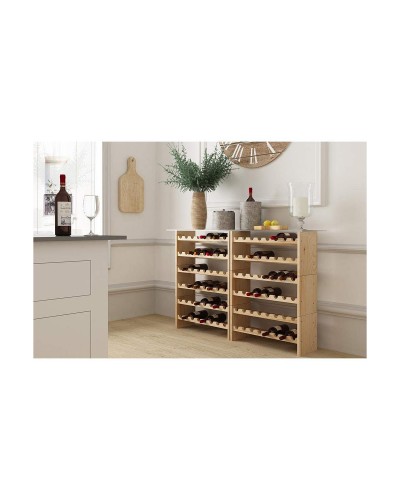 Flessenrek Astigarraga Merlot Bruin Pijnboom (68,8 x 25 x 30 cm)