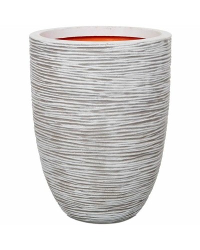 Blumentopf Capi Europe Elfenbein Kunststoff 34 x 34 x 36 cm