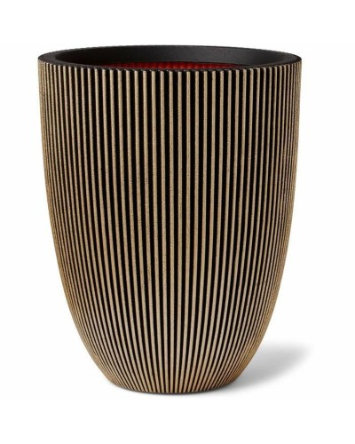 Planter Capi Europe Golden Plastic