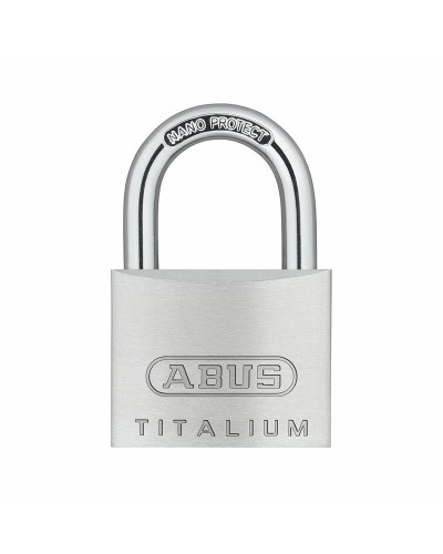 Key padlock ABUS Titalium 64ti/50 Aluminium Rectangular