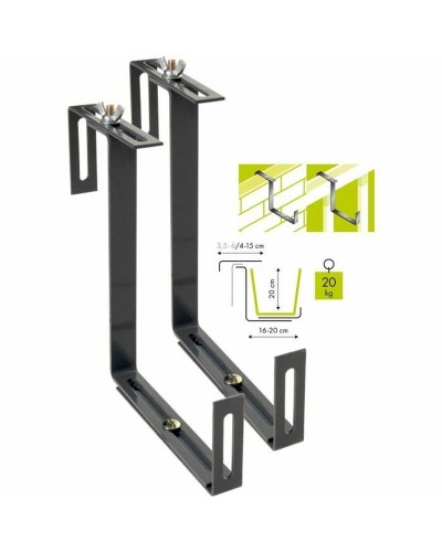 Jardiniere Support Garden ID Balcony Hook