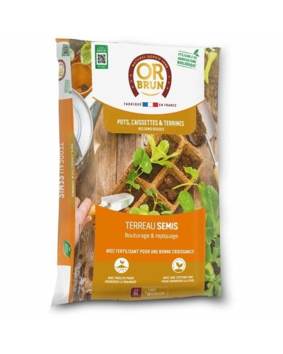 Tierra para macetas OR BRUN 6 L