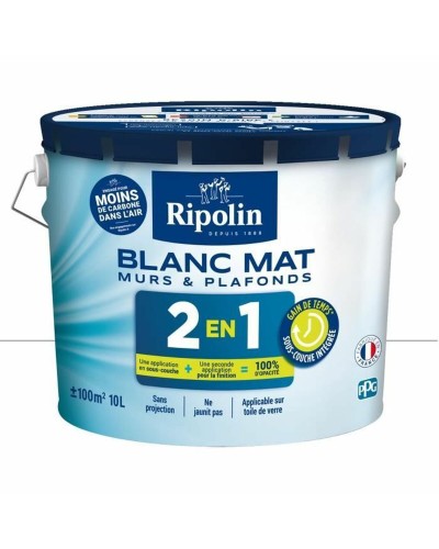 Primer Paint Ripolin White Matt 10 L