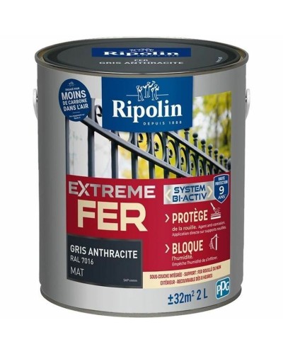 Pintura de Imprimación Ripolin Gris Mate 2 L