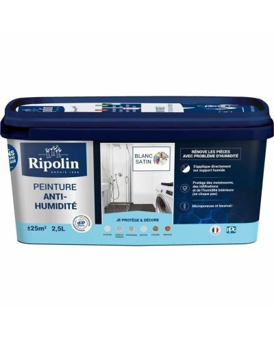 Grundfärg Ripolin Vit Satinfinish 2,5 L