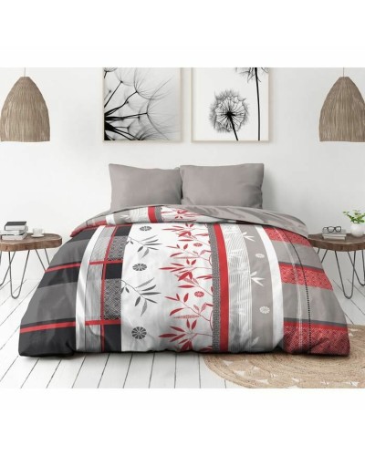 Juego de funda nórdica HOME LINGE PASSION Azul Blanco rouge 240 x 260 cm Cama de 180/200 3 Piezas