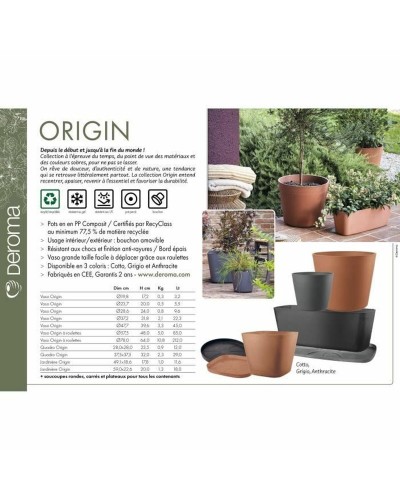 Flower Pot Dish Deroma