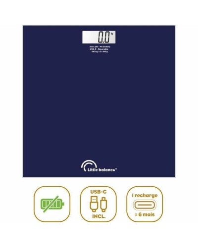 Digitale Personenwaage Little Balance SB3 Blau