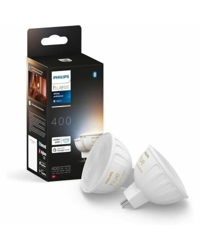 Lampadina LED Philips Bianco G 400 lm 2 Unità (2200K) (6500 K)