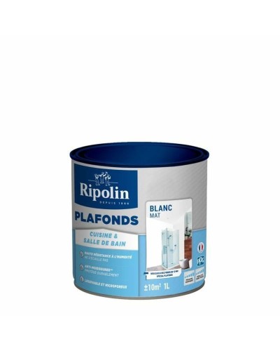 Pintura Ripolin Blanco Mate 750 ml 4 L 10 L