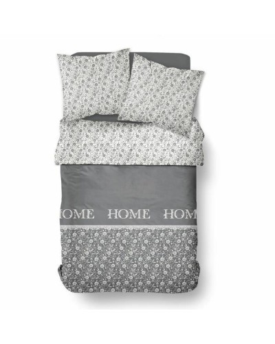 Duvet cover set TODAY Dark grey Super king 240 x 260 cm