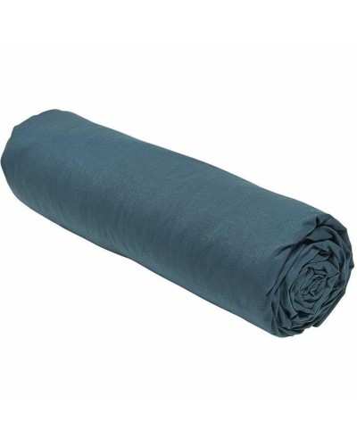 Fitted bottom sheet TODAY Blue 180 x 200 cm