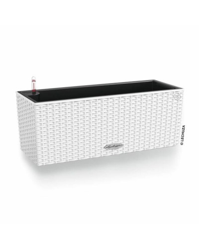 Plant pot Lechuza White Black polypropylene