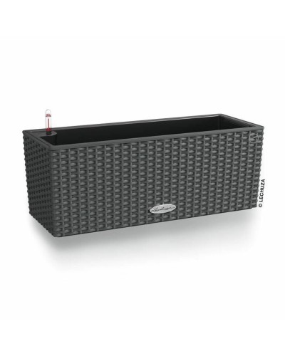 Plant pot Lechuza Black Grey polypropylene