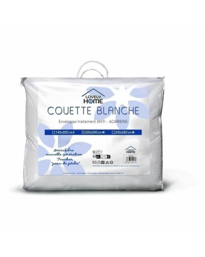 Remplissage de couette Lovely Home Blanc 220 x 240 cm