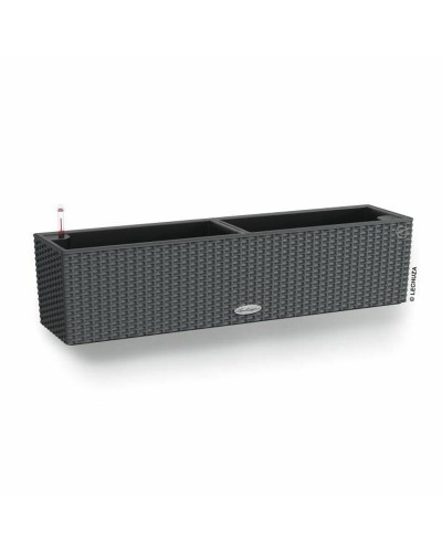 Vaso Lechuza Nero Grigio polipropilene