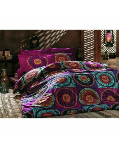 Duvet cover set Multicolour 220 x 240 cm