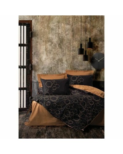 Dekbedovertrek set Zwart 220 x 240 cm