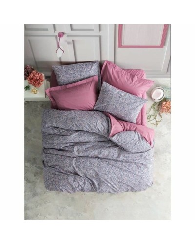 Parure de couette Violet Rose 220 x 240 cm