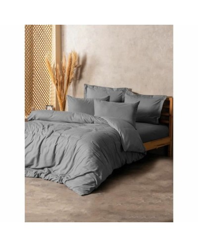 Parure de couette Gris 220 x 240 cm