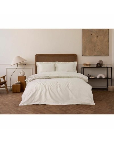 Parure de couette Blanc 220 x 240 cm