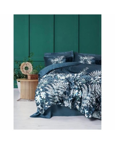 Duvet cover set Blue 220 x 240 cm