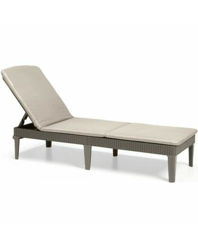 Solstol Algon Allibert Bruin 187 x 58 x 29 cm