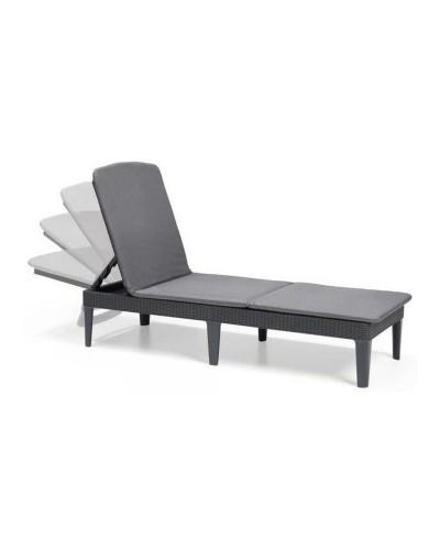 Tumbona Allibert by KETER 8711245146294 Gris 187 x 58 x 29 cm