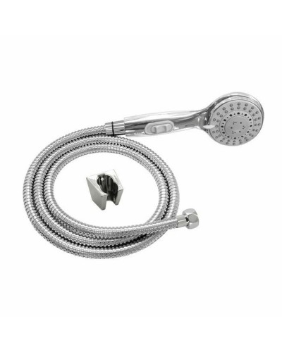 A shower head with a hose to direct the flow Rousseau Stop'o 2 m 3 Positions