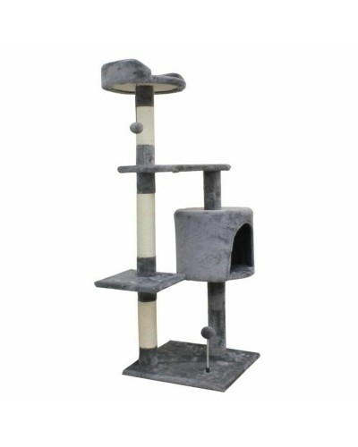 Tiragraffi per Gatti Jasper 40 x 40 x 114 cm Grigio