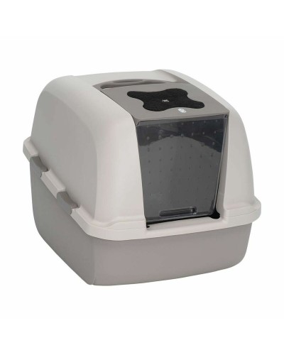 Arenero para Gatos Catit 46 x 55 x 45 cm Con Tapa Jumbo Gris Plástico