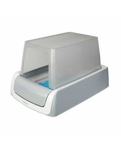 Bac à litière pour chats PetSafe Auto-nettoyant 15 x 70 x 48,5 cm Blanc Plastique