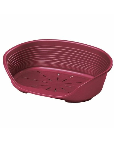 Hundebett Ferplast Burgunderrot 25 x 59 x 59 cm