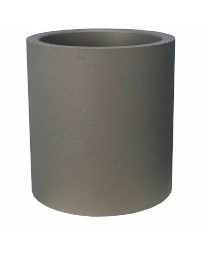 Bloempot Riviera Ø 40 cm Grijs Plastic Cirkelvormig