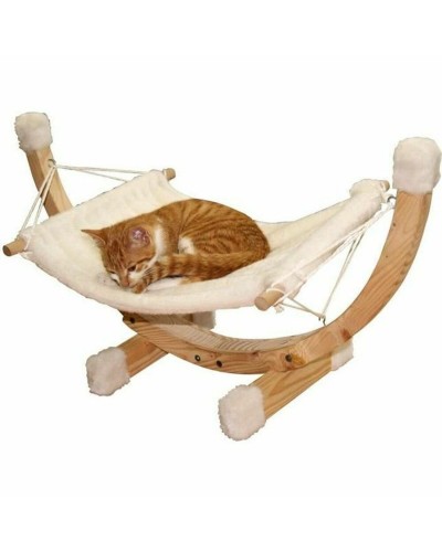 Hamac Suspendu pour Chats Kerbl Siesta 73 x 36 x 34 cm Blanc
