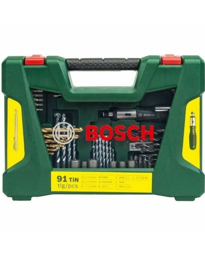 Kelasetti BOSCH 2607017195 Säilytyslaatikko Kuljetussuoja (91 Kappaletta)