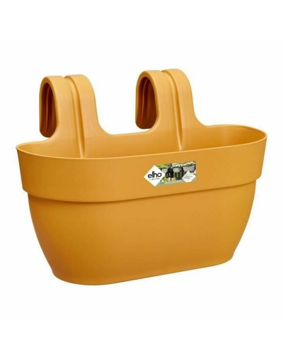 Maceta Elho Vibia Campana Easy Hanger Medium 24,1 x 36 x 26,5 cm Amarillo Plástico Rectangular Moderno 24 x 36 x 26,5 cm
