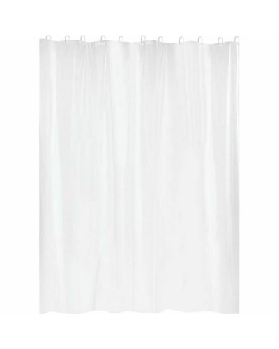 Suihkuverho Gelco Valkoinen PVC PEVA 180 x 200 cm