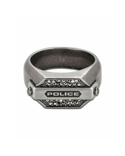 Herrenring Police PEJGF2008543 Größe 26 Edelstahl Schwarz
