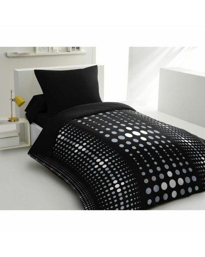 Täckslagsset HOME LINGE PASSION Steevy  Svart 140 x 200 cm