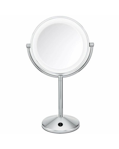 Miroir Grossissant avec LED Babyliss 9436E Acier Acier inoxydable Double face
