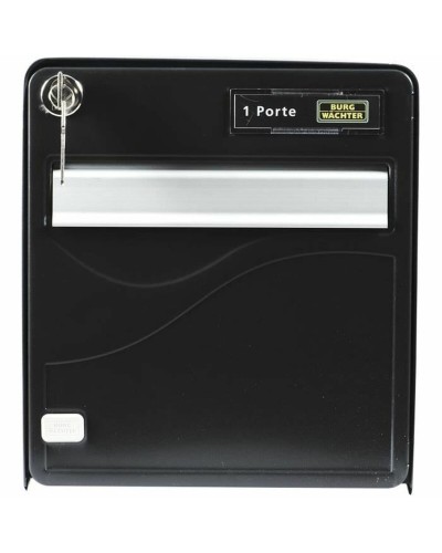 Cassetta della posta Burg-Wachter   36,5 x 28 x 31 cm Nero Plastica