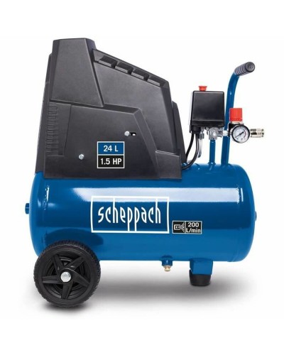 Luftkompressor Scheppach HC30OX horizontal 1100 W 8 bar 24 L