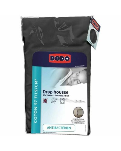 Drap housse DODO Anthracite 90 x 190