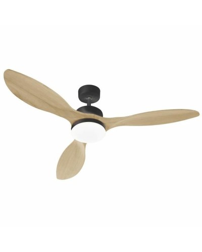 Deckenventilator mit Lampe FARELEK Ø 137 cm 100 W Schwarz